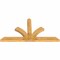 Ekena Millwork Richland Rough Sawn Timber Gable Bracket, Western Red Cedar, 84"W x 45"H x 4"D x 6"F, 13/12 Pitch GBW084X45X0406RIC00RWR - alternate 2